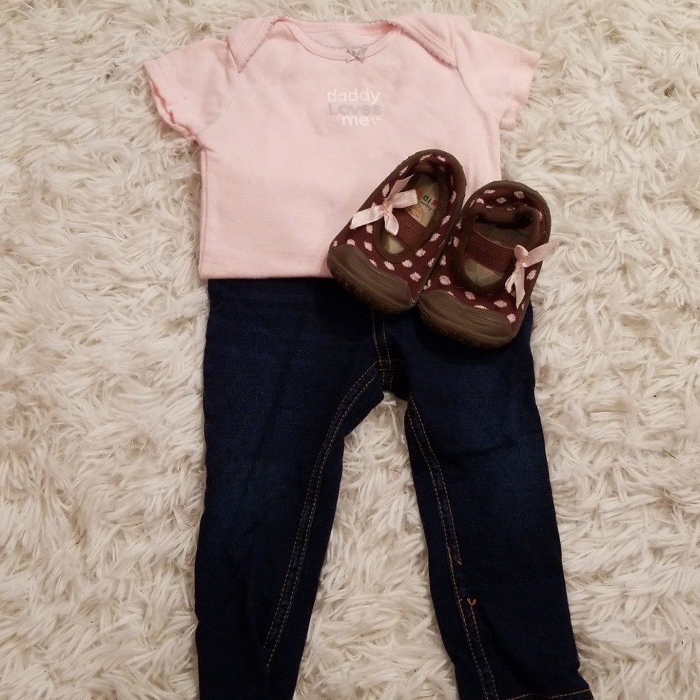 Daddy loves me outfit! Includes all pieces!